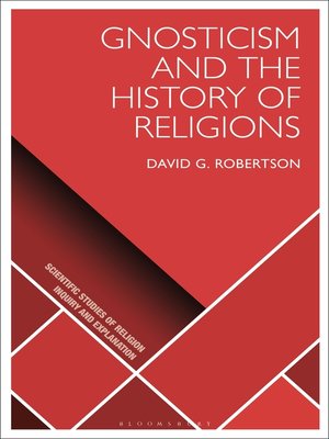 cover image of Gnosticism and the History of Religions